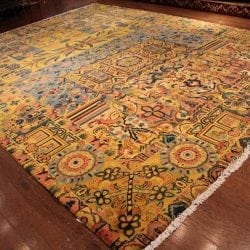 Alternative view of One Of a Kind Rugs FOV6885 European Area Rug