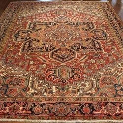 One Of a Kind Rugs FOV7088 Heriz Area Rug