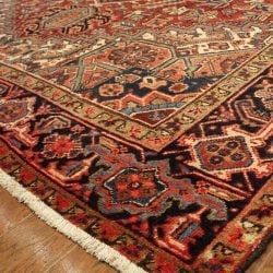 Alternative view of One Of a Kind Rugs FOV7088 Heriz Area Rug