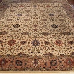 One Of a Kind Rugs FOV7848 Kashan Area Rug