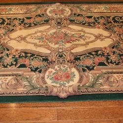 Alternative view of One Of a Kind Rugs FOV7856 European Area Rug