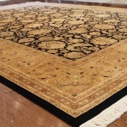 Alternative view of One Of a Kind Rugs FOV9222 Kashan Area Rug