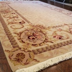 Alternative view of One Of a Kind Rugs FOV9532 Abusson Area Rug