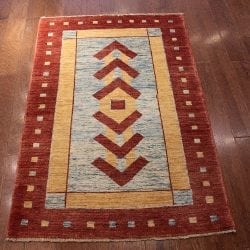 One Of a Kind Rugs W10016 Gabeh Area Rug