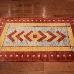 Alternative view of One Of a Kind Rugs W10016 Gabeh Area Rug
