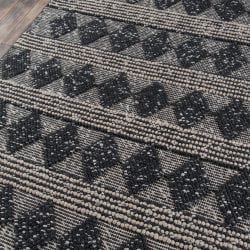 Alternative view of Momeni Andes AND-1 Charcoal Area Rug