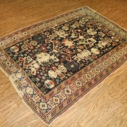 Alternative view of One Of a Kind Rugs FOV1064 Persian Area Rug