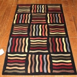 One Of a Kind Rugs FOV10738 Modern Area Rug