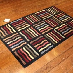 Alternative view of One Of a Kind Rugs FOV10738 Modern Area Rug