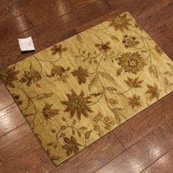 Alternative view of One Of a Kind Rugs FOV11155 Tibetan Area Rug