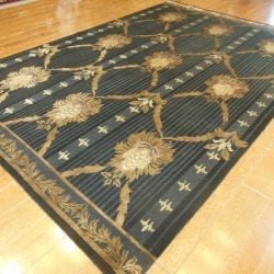 Alternative view of One Of a Kind Rugs FOV11182 Tibetan Area Rug