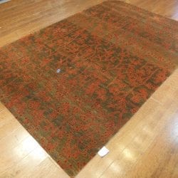 Alternative view of One Of a Kind Rugs FOV11187 Tibetan Area Rug