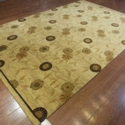 Alternative view of One Of a Kind Rugs FOV11189 Tibetan Area Rug
