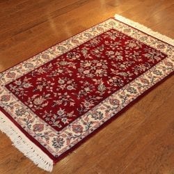 Alternative view of One Of a Kind Rugs FOV1202 Kashan Area Rug
