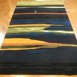 One Of a Kind Rugs FOV13078 Modern Area Rug