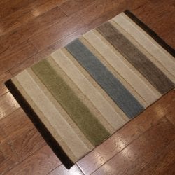 Alternative view of One Of a Kind Rugs FOV13728 Modern Area Rug