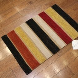 Alternative view of One Of a Kind Rugs FOV13729 Modern Area Rug