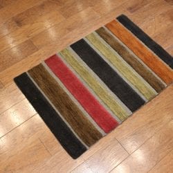 Alternative view of One Of a Kind Rugs FOV13730 Modern Area Rug