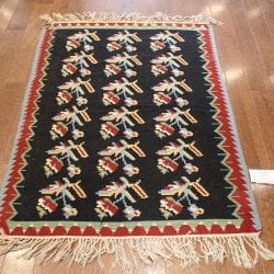 One Of a Kind Rugs FOV13887 Kilim Area Rug