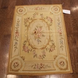 One Of a Kind Rugs FOV13894 Needlepoint Area Rug