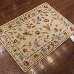 Alternative view of One Of a Kind Rugs FOV13896 Needlepoint Area Rug