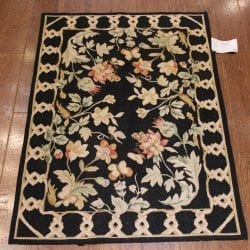 One Of a Kind Rugs FOV13899 Needlepoint Area Rug