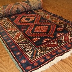 Alternative view of One Of a Kind Rugs FOV2192 Persian Area Rug