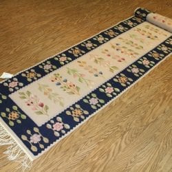 Alternative view of One Of a Kind Rugs FOV2705 Kilim Area Rug