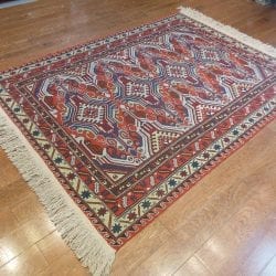 Alternative view of One Of a Kind Rugs FOV4228 Persian Area Rug