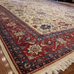 Alternative view of One Of a Kind Rugs FOV5390 Semi Antique Veramin Area Rug