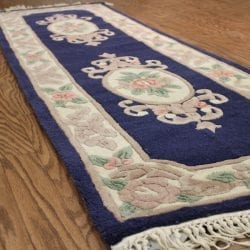 Alternative view of One Of a Kind Rugs FOV5709 Aubusson Area Rug