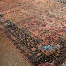 Alternative view of One Of a Kind Rugs FOV7872 Antique Kashan Area Rug