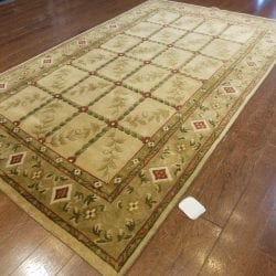 Alternative view of One Of a Kind Rugs FOV8992 Tibetan Area Rug