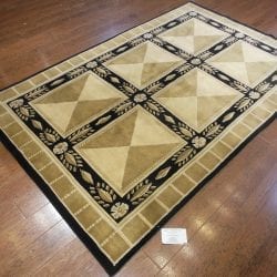 Alternative view of One Of a Kind Rugs FOV8993 Tibetan Area Rug
