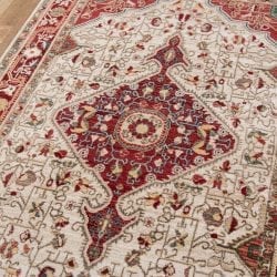 Alternative view of Momeni Lenox LE-02 Red Area Rug