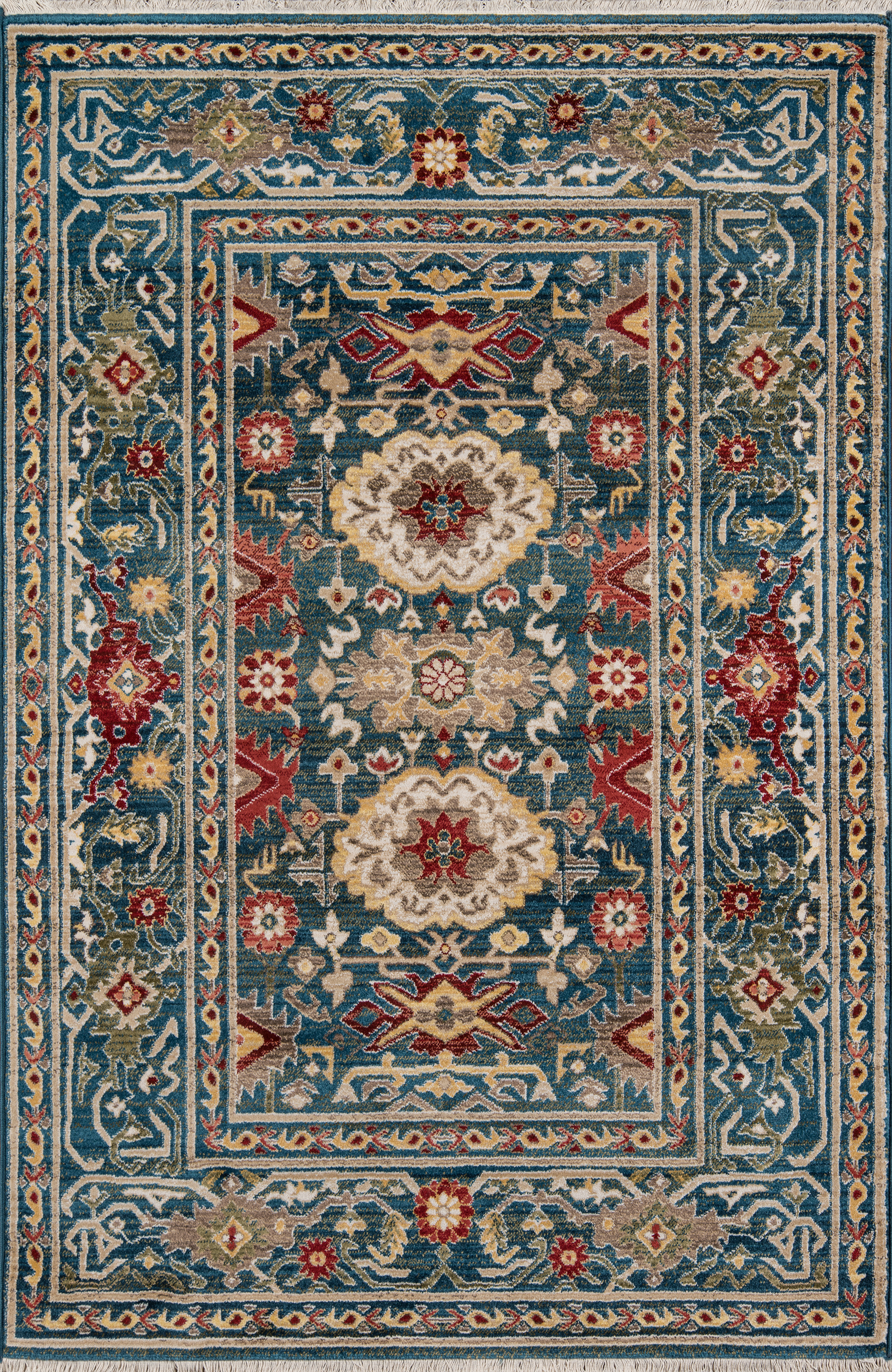 Momeni Lenox LE-03 Blue Area Rug