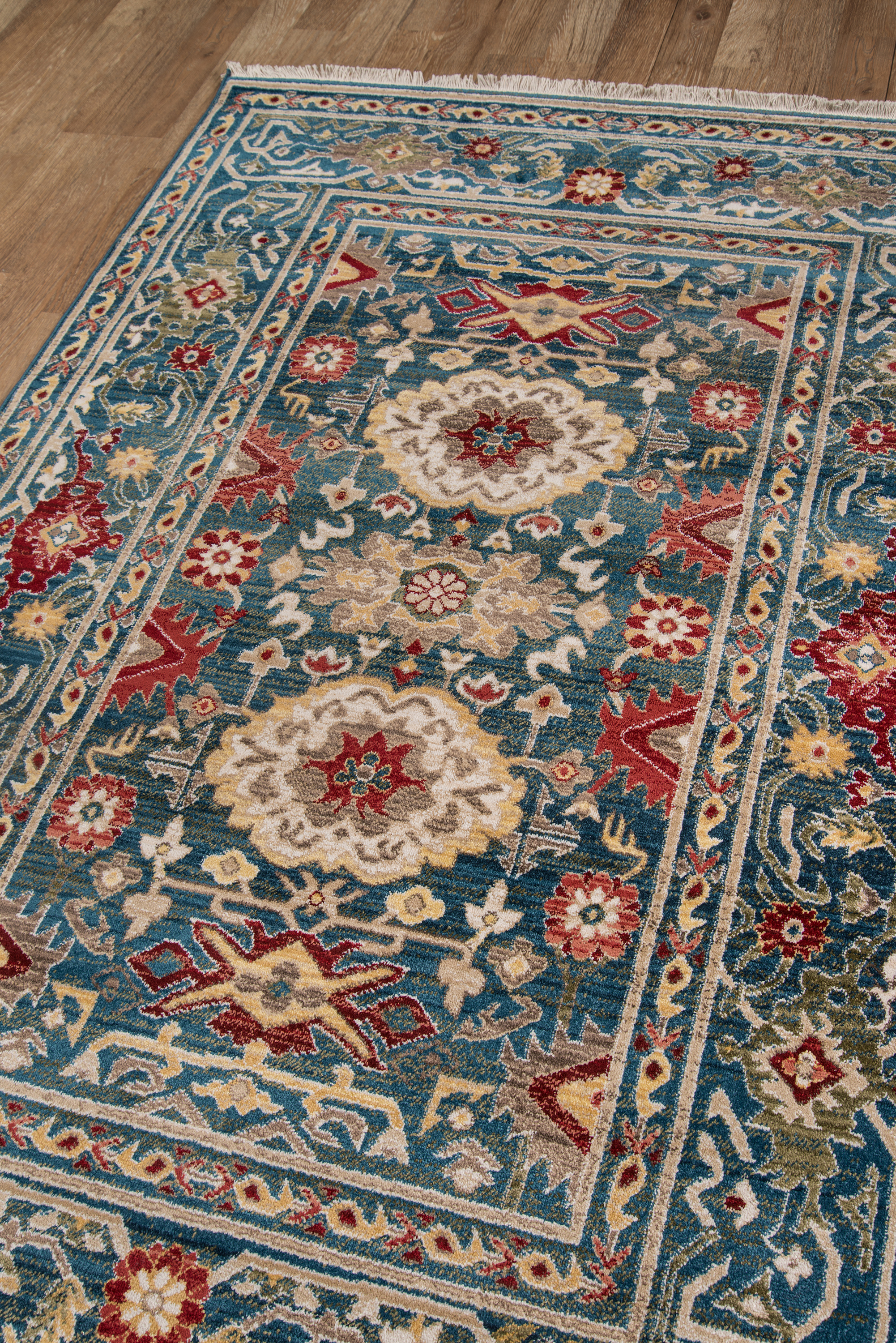 Momeni Lenox LE-03 Blue Area Rug - Image 2