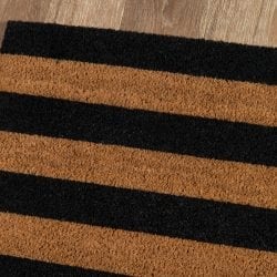 Alternative view of Momeni Park PAR-2 Black Area Rug