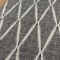 Alternative view of Momeni River RIV-1 Black Area Rug