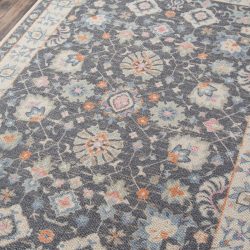 Alternative view of Momeni Anatolia ANA-8 Charcoal Area Rug
