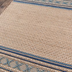 Alternative view of Momeni Esme ESM-4 Blue Area Rug