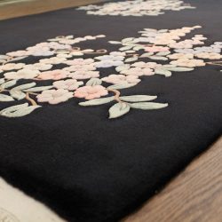Alternative view of Fovama Clearance FOV1155 Floral Area Rug