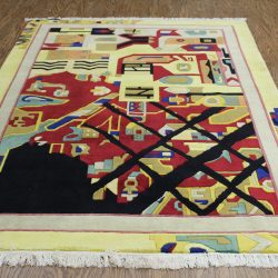 Fovama Clearance FOV6965 Arts & Crafts Area Rug