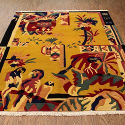 Fovama Clearance FOV6966 Arts & Crafts Area Rug