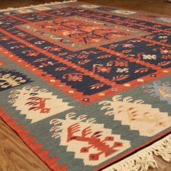 Alternative view of Fovama Clearance FOV7060 Kilim Area Rug