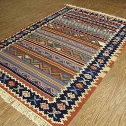 Alternative view of Fovama Clearance FOV7063 Kilim Area Rug