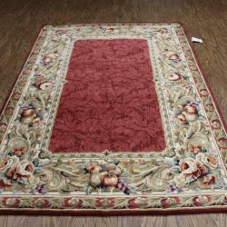 Fovama Clearance FOV7101 Aubusson Area Rug