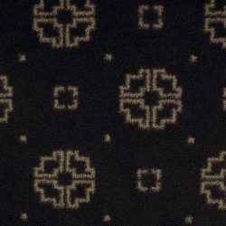 Fovama Special Image Asian Ornament Noble Black