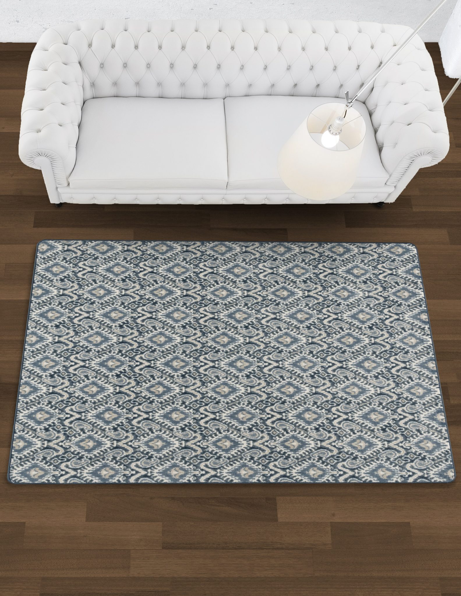 Fovama Special Image Crafted Artisan Indigo