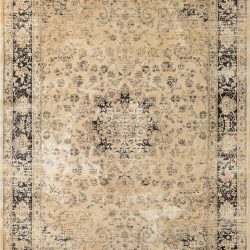 Couristan ZAHARA PERSIAN VASE OATMEAL Area Rug